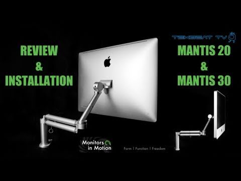 Monitors in Motion Mantis Line Installation/Review: The Ultimate Monitor Arm?