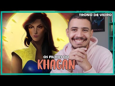 OS FILHOS DO KHAGAN | PATRICK ROCHA (TRONO DE VIDRO #34) (VEDA 23) (4x154)