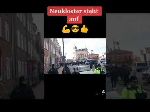 04.03.2023 Demo Neukloster " Planung Containerdorf " Mecklenburg Vorpommern / Nordwestmecklenburg