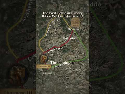 The First Battle EVER RECORDED in History #ancientegypt #militaryhistory
