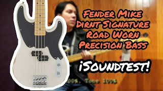 Video thumbnail for Fender Mike Dirnt Signature Road Worn Precision Bass Soundtest! [No Talking] by Meylar López