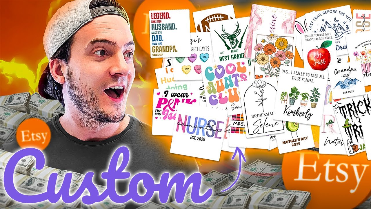 #1 Way To Go From $0 To $5k/Month on Etsy