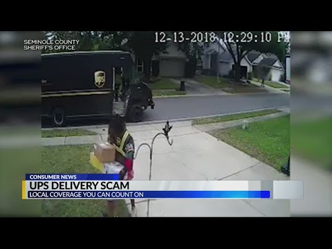 UPS delivery scam