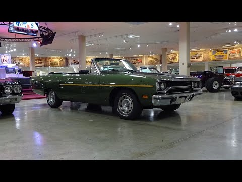 1970 Plymouth Road Runner Convertible in F8 Green & 383 Engine on My Car Story with Lou Costabile
