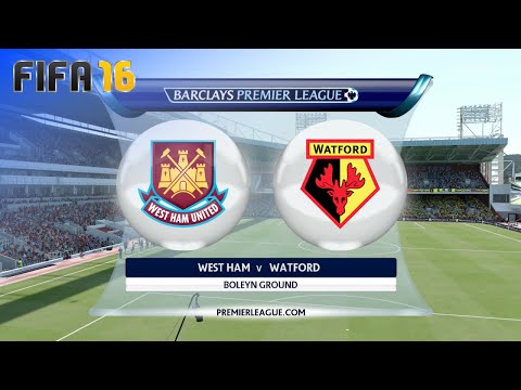 FIFA 16 - West Ham United vs. Watford @ Boleyn Ground (Season '16/'17)