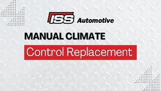 How To Install A Manual Climate Control Replacement