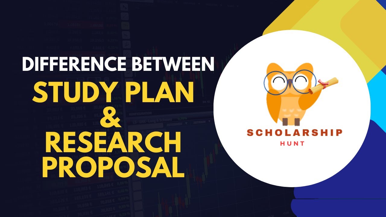Study Plan vs Research Proposal | Biggest Mistake Students Make in Scholarships