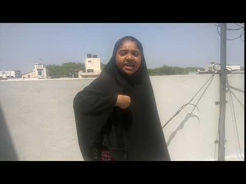 Arabic with Ammu Khalid -Rushda demonstrating Personal pronouns with meanings