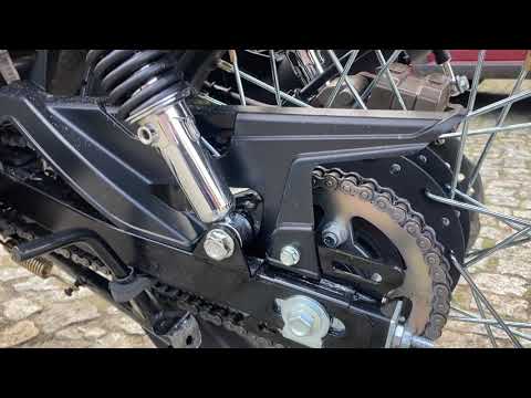 Zipp Cafe Racer 125 Poprawiamy fabrykę (łańcuch)