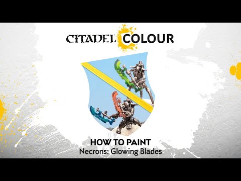 How to Paint Necrons: Glowing Blades