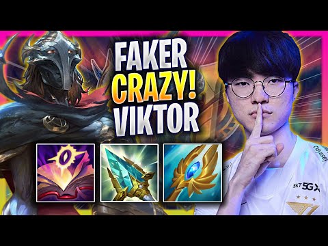 FAKER CRAZY GAME WITH VIKTOR! - T1 Faker Plays Viktor MID vs Yone! | Season 2025