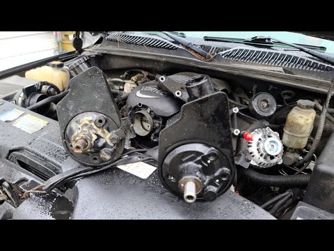 Power steering pump replacement / Chevy Silverado, Chevy Tahoe 2000 - 2006