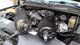 Power steering pump replacement / Chevy Silverado, Chevy Tahoe  2000 - 2006