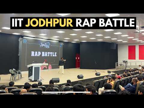 IGNUS'26 RAP BATTLE 🔥 | IIT Jodhpur szaleje 🤯 | Full Vibe #iitjodhpur #rapbattle #ignus