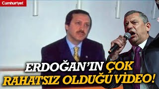 Özgür Özel o videoyu bir kez de Kurultay'da izletti! "Erdoğan'ın çok r