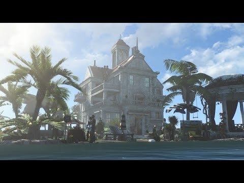 SPENT A MONTH Making my Dream House in Fallout 4! The Ultimate Vacation Settlement Tour