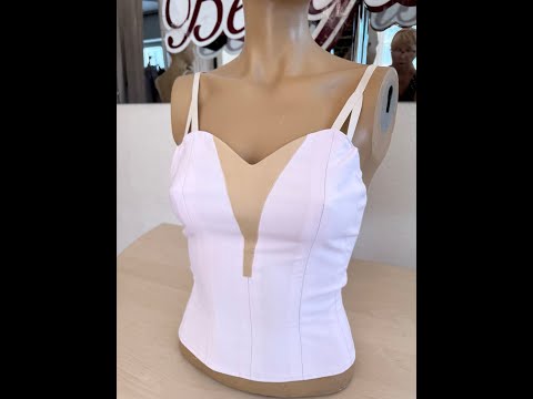 Basic bodice for the ballet tutu without decor T 0009 - video 10