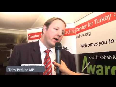 British Kebab Awards 2014 Toby Perkins MP