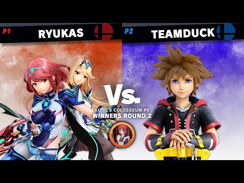 KURO'S COLOSSEUM #9 / Ryukas (Pyra/Mythra) Vs. TeamDuck (Sora, R.O.B.) (Winners R2)
