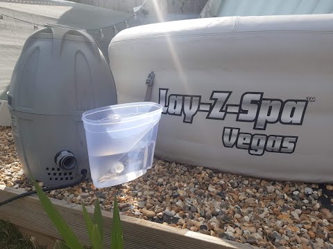 How to descale your inflatable hot tub (Lazy Spa)