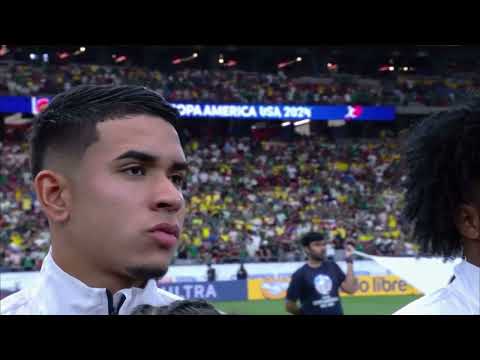 Ecuador National Anthem vs Mexico (Copa America 2024)