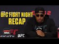 Greg Hardy speaks about no contest after using inhaler | UFC Fight Night | ESPN MMA