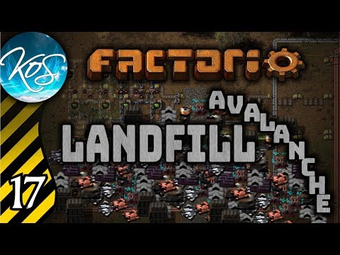 Factorio Landfill Avalanche! Ep 17: EXPANDING SCRAP - Production Scrap 2 mod - MP Coop Gameplay