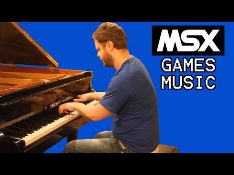 The best MSX music on piano! - Músicas dos Jogos do MSX no piano!