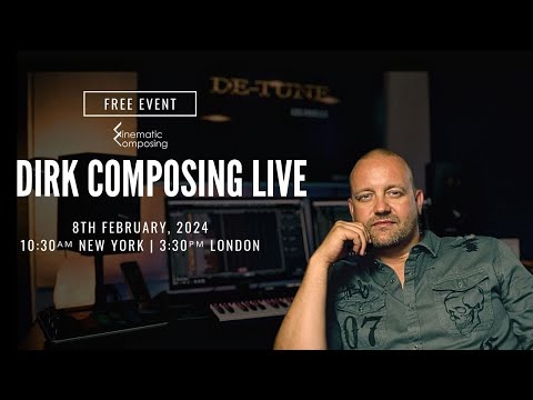 Dirk Ehlert Composing Live - Epic Orchestral Action