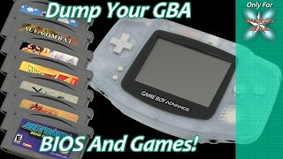 How To Dump Gameboy Advance (GBA) BIOS And Games For Emulation