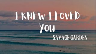 I Knew I Loved You - Savage Garden (REYNE COVER)