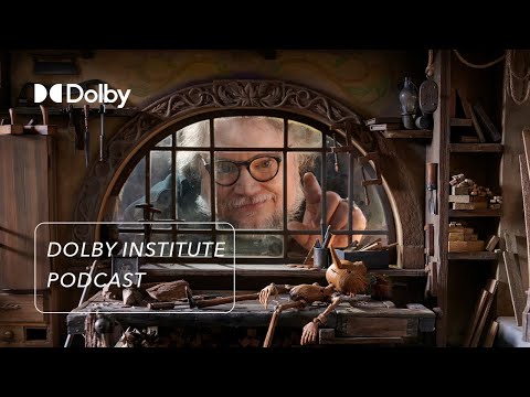 Thumbnail of the video: The Sound of Guillermo del Toro’s Pinocchio | The #DolbyInstitute Podcast