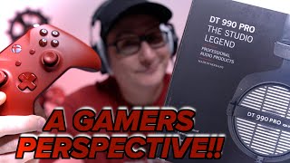 Video thumbnail for Beyerdynamic DT990 Pro, A GAMERS PERSPECTIVE by The Techne