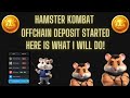 Hamster Kombat Off Chain Deposit Started Here Is What You Should Do Now