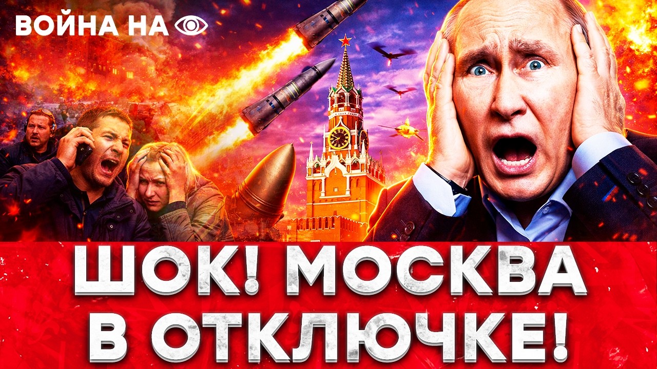 АД В МОСКВЕ! БАЛЛИСТИКА ПО КРЕМЛЮ? В РФ УЖЕ ГОТОВЯТСЯ К УДАРУ! ДРОНЫ ЛЕТЯТ КАЖ?