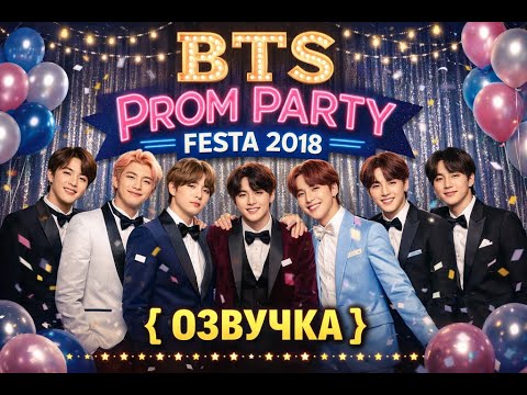 BTS PROM PARTY FESTA 2018 { ОЗВУЧКА }