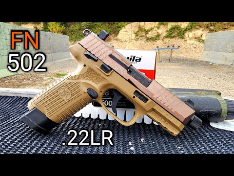 FN 502 Tactical .22LR Review \u0026 Shoot