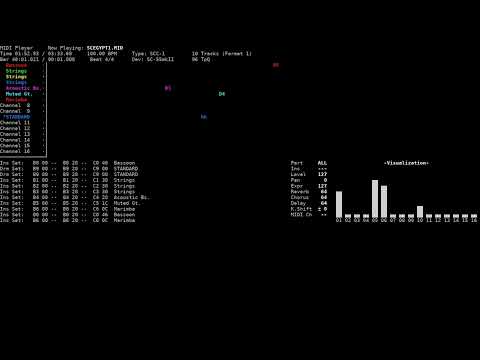 Egypt 1 - Lemmings 3D (IBM PC, SCC-1/SC-55)
