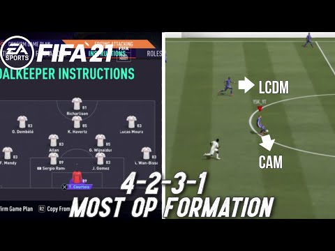 FIFA 21 THIS IS WHY 4-2-3-1 IS THE MOST OP FORMATION ! Meta Formation Best Instructions & Tactics