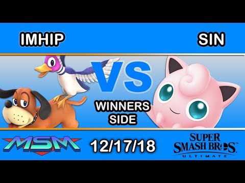 MSM 170 - ImHip (Olimar,Duckhunt) Vs. Dys | Sin (Jigglypuff) Winners R3 - Smash Ultimate