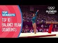 Best ever Balance Beam dismounts in Olympic history | Top Moments