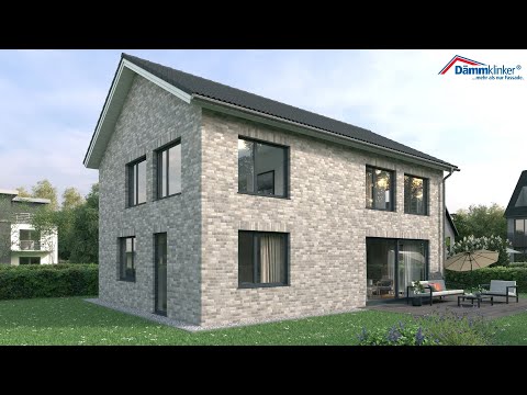 Dämmklinker® System: Klinkerriemchen mit Dämmung