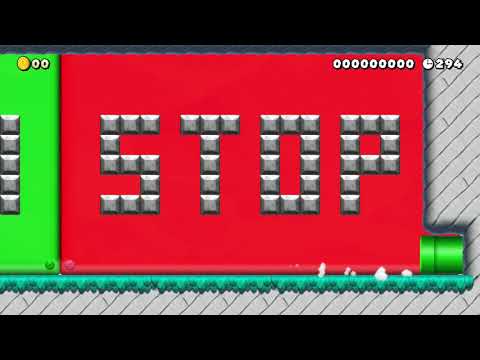 Red Light, Green Light by (Kade) - Super Mario Maker 2 - No Commentary 1bz