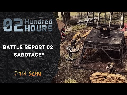02 HUNDRED HOURS: Battle Report 02 "SABOTAGE"
