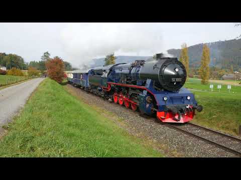 Phönix aus der Asche: 52 8055 im Herbst zurück auf der Strecke Singen–Etzwilen