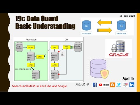 Dataguard architecture || 19c Data Guard Basic Understanding – Oracle Dataguard 1