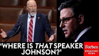 BREAKING NEWS: Chip Roy Directly Calls Out Speaker Johnson In Fiery Rant Against Foreign Aid Bill