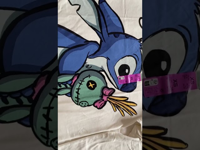 Vídeo relacionado con Disney Stitch, camisón de Mujer, ALGODÓN Camisa de Dormir para EL Verano (Amarillo, L)