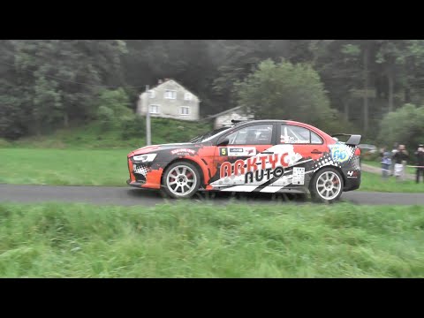 1 Rajd KME Karkonosze 2022 - Arkadiusz Tyc / Damian Trzonkowski - Mitsubishi Lancer Evo X