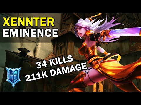 34 Kills 211K Damage Xennter Lian Paladins Competitive (Diamond) EMINENCE